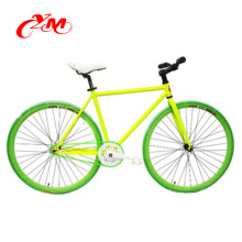 2016 novo colorido bicicleta de estrada 700C bicicleta fixa de alta qualidade / design elegante bicicleta fixa quadro de bicicleta / bicicleta de engrenagem fixa de carbono